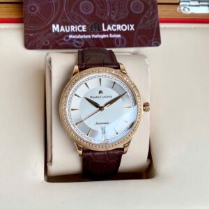 1 Maurice Lacroix vang khoi 18k Bezel Diamond LC6008-PG101-130