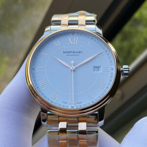 1 Montblanc Tradition Automatic MB114337 Benzen vang hong 18k