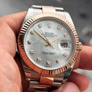1 Rolex DateJust 126331 MOP Demi hong 18k coc so kim cuong