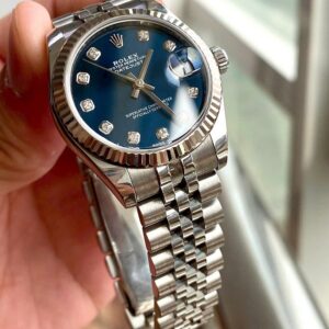 1 Rolex nu Datejust 278274 xanh navy coc kim Jubilee 31mm