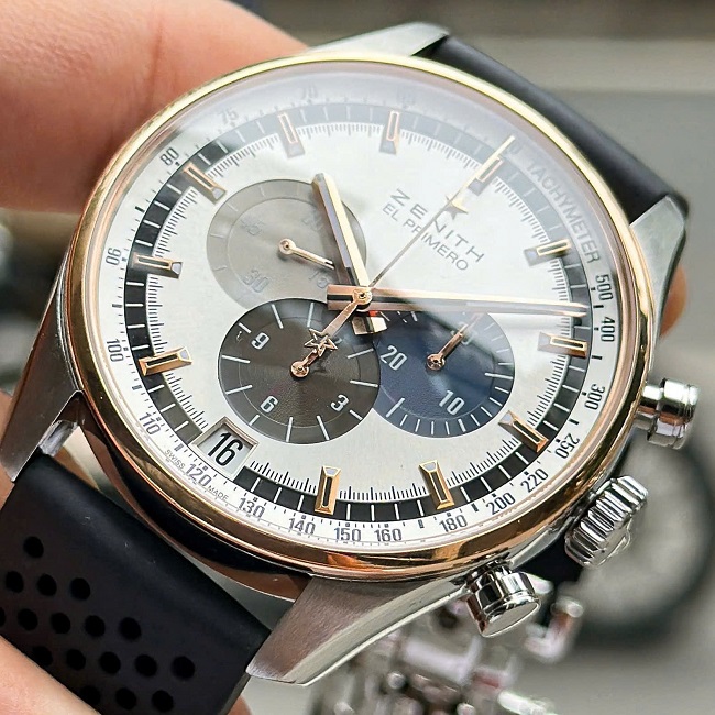 2 Zenith El Primero Chronomaster 18k Tricolor 51.2080.40069.R576 2 Zenith El Primero Chronomaster 18k Tricolor 51.2080.40069.R576