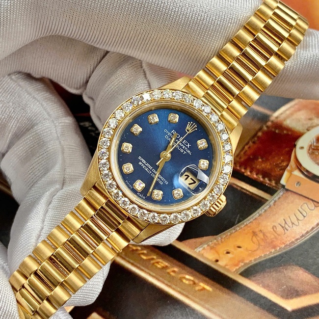 3 Rolex Date Just nu vang khoi 18k Diamond 69178 3 Rolex Date Just nu vang khoi 18k Diamond 69178
