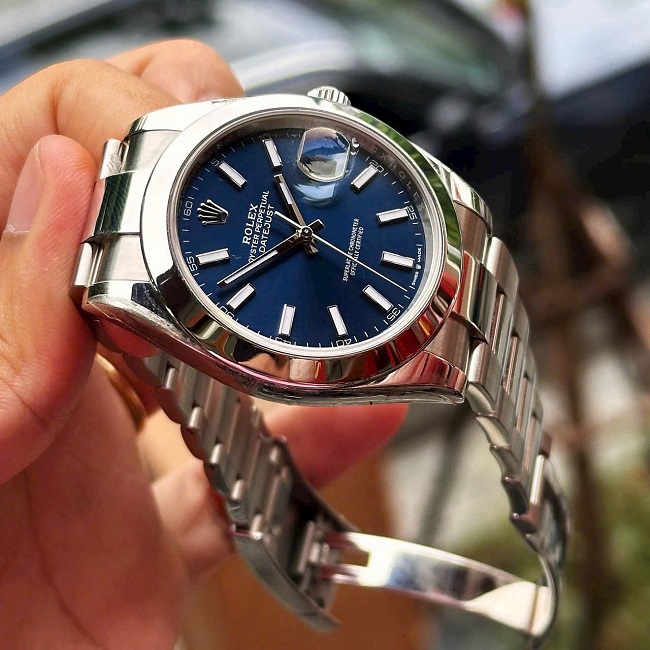 3 Rolex DateJust 126300 xanh Oyster 3 Rolex DateJust 126300 xanh Oyster