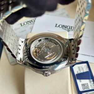 4 Longines Record Automatic L2.821.4.11.6 Kim nung xanh