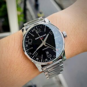 4 MONTBLANC Timewalker GMT 7081 Back schedule Automatic