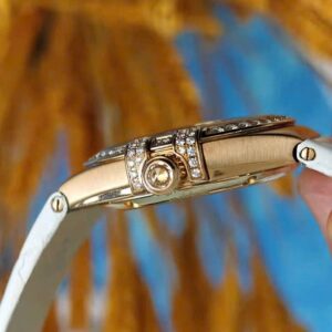 4 Omega Constellation 18k Diamond White 123.57.35.20.55.001