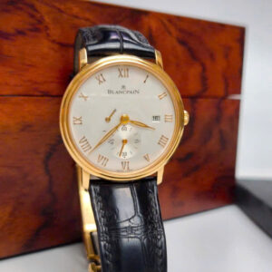 5 Blancpain Villeret vang khoi 18k kim xang 6606-3642-55B cot tay