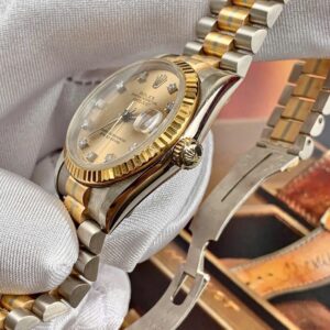 5 Rolex Date Just nu 68279B coc kim 31mm vang khoi 18k 3 mau