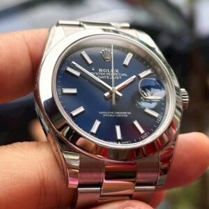 5 Rolex DateJust 126300 xanh Oyster