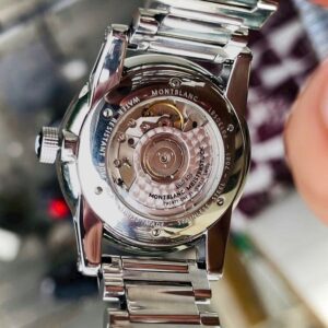 6 MONTBLANC Timewalker GMT 7081 Back schedule Automatic