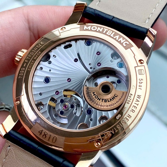 6 Montblanc Tourbillon vang hong 18k 114864 Automatic 6 Montblanc Tourbillon vang hong 18k 114864 Automatic