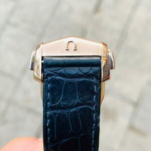 6 Omega DeVille Day Date 43353412203001 mat xanh