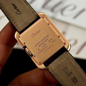 Cartier Tank Anglaise Automatic Rose Gold 18k W5310005 5