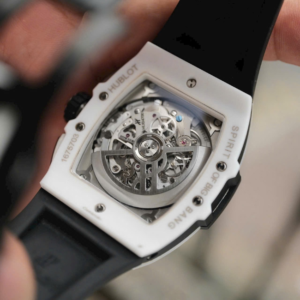 Hublot Spirit Of Bigbang White Ceramic Custom Rainbow Benzel 642.HX.0170.RX 4