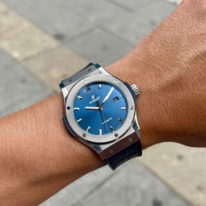 Hublot classic fussion xanh navy Titanium Automatic 4