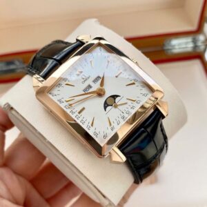 Omega Museum Cosmic tank Triple Calendar 18k Au750 5756.30.01 1