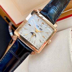 Omega Museum Cosmic tank Triple Calendar 18k Au750 5756.30.01 3