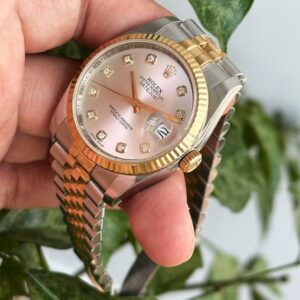 Rolex Date Just 116233 tia bạc cọc kim Demi 18k Jubilee 3