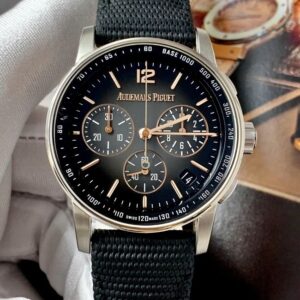 AUDEMARS PIGUET Code 11.59 Chronograph Automatic White Gold & Rose Gold Black 26393CR.OO.A002KB.01 1