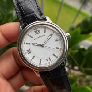 Blancpain Leman Ultra Slim 2100-1127-53B Automatic bản thép 1