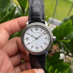 Blancpain Leman Ultra Slim 2100-1127-53B Automatic bản thép 2