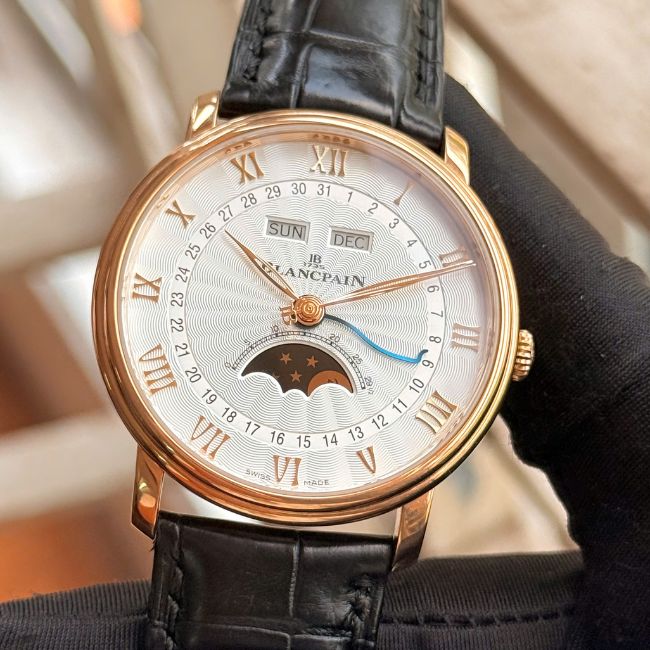 Blancpain Villeret Triple Calendar MoonPhase Vàng hồng 18k 6664-3642-55B bản cạy đáy 2 Blancpain Villeret Triple Calendar MoonPhase Vàng hồng 18k 6664-3642-55B bản cạy đáy 2