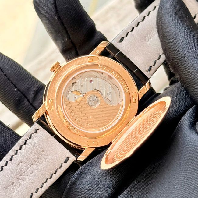 Blancpain Villeret Triple Calendar MoonPhase Vàng hồng 18k 6664-3642-55B bản cạy đáy 4 Blancpain Villeret Triple Calendar MoonPhase Vàng hồng 18k 6664-3642-55B bản cạy đáy 4