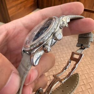 Carl F. Bucherer Manero Flyback 00.10919.08.93.01 niềng độ Kim Cương Baguette 4