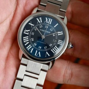 Cartier Ronde Solo de Cartier Automatic 42mm WSRN0023 mặt xanh navy 2