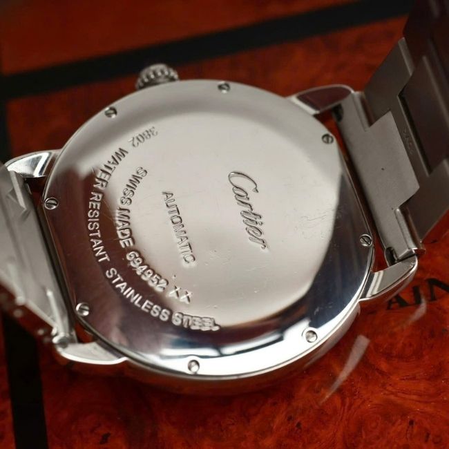 Cartier Ronde Solo de Cartier Automatic 42mm WSRN0023 mặt xanh navy 3 Cartier Ronde Solo de Cartier Automatic 42mm WSRN0023 mặt xanh navy 3