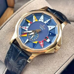 Corum Admiral Legend 395.101.55_0373 AB22 mặt xanh vàng hồng 18k 4