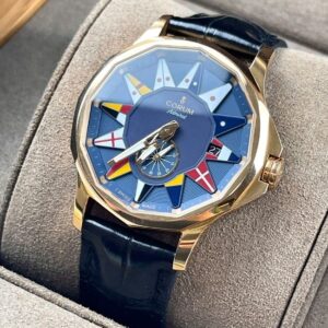 Corum Admiral Legend 395.101.55_0373 AB22 mặt xanh vàng hồng 18k 5