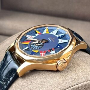Corum Admiral Legend 395.101.55_0373 AB22 mặt xanh vàng hồng 18k 9