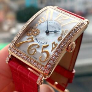 Franck Muller nữ Long Island kim cương vàng khối 18k 952 QZ REL MOP 1R CD8 1