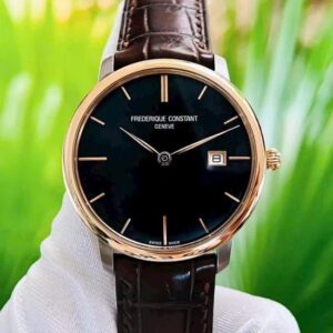 Frederique Constant FC-306G4STZ9 Niềng Vàng 18k vỏ Titanium Automatic 1
