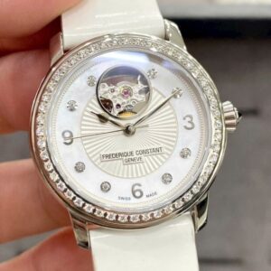 Frederique Constant FC-310HBAD2PD6 Heart Beat 34mm mặt xà cừ Diamond 5