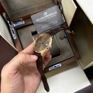 GIRARD PERREGAUX 1966 DATE AND SMALL SECONDS 49543-52-B31-BK6A Vàng hồng 18k 2