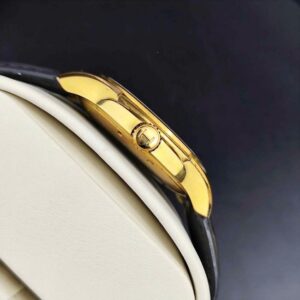 Hamilton Jazzmaster Open Heart H32575735 40mm mặt đen vỏ vàng 3
