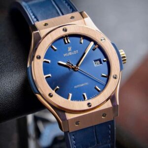 Hublot Classic Fusion Blue Vàng hồng 18k 542.OX.7180.LR 4