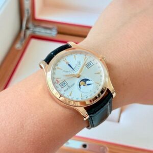 JLC Triple Calendar kim báo cót Q151242A vàng khối 18k Au750 2