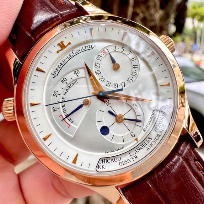 Jaeger-LeCoultre Master Geographic Automatic Master Control 1000 Hours 142.2.92 18k Au750 3 Jaeger-LeCoultre Master Geographic Automatic Master Control 1000 Hours 142.2.92 18k Au750 3
