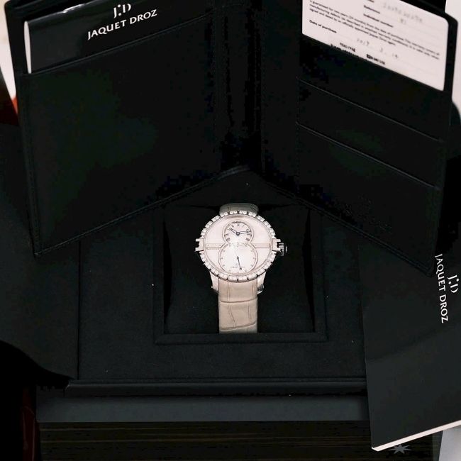 Jaquet Droz Grande Seconde SW Diamond mặt xà cừ J029020270 3