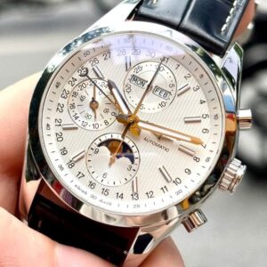 Longines Conquest Classic Full Calendar Moonphase Chronograph L2.798.4 2