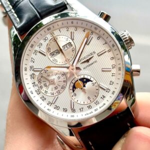 Longines Conquest Classic Full Calendar Moonphase Chronograph L2.798.4 5