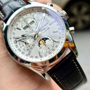 Longines Conquest Classic Full Calendar Moonphase Chronograph L2.798.4 6