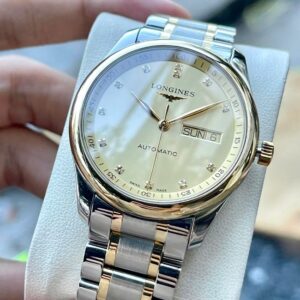 Longines Master Demi 18k 2 lịch Automatic L2.755.5.37.7 1