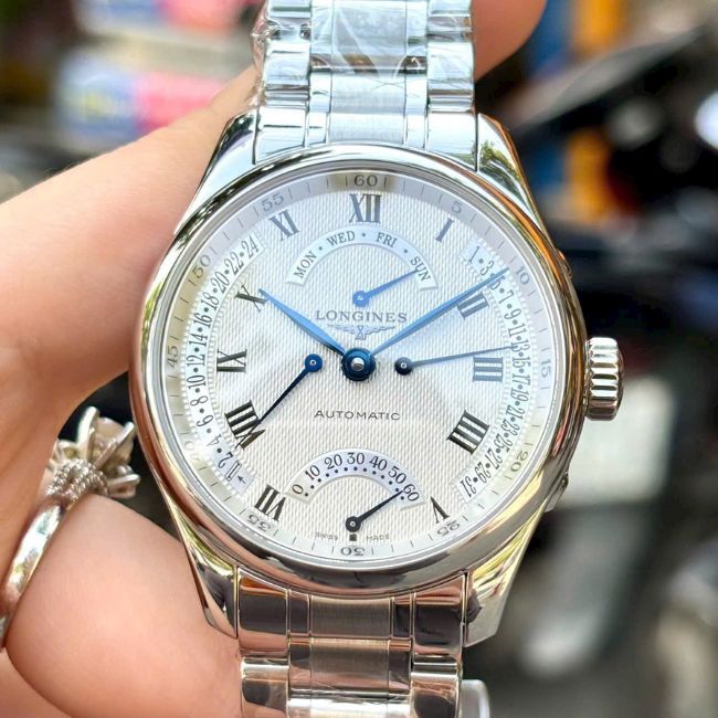 Longines Master Retrograde Automatic kim giật L2.715.4 41mm 1 Longines Master Retrograde Automatic kim giật L2.715.4 41mm 1