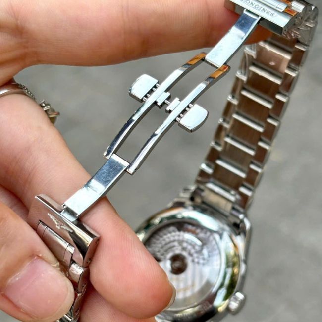 Longines Master Retrograde Automatic kim giật L2.715.4 41mm 4 Longines Master Retrograde Automatic kim giật L2.715.4 41mm 4