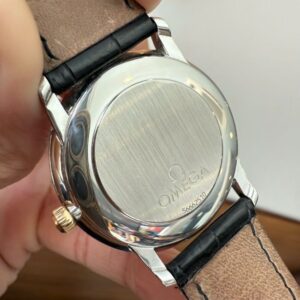 OMEGA 4720.21.01 DE VILLE Prestige Yellow Gold Bezel 18k máy cót tay 6