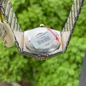 OMEGA CONSTELLATION CO‑AXIAL 1301.60.00 Automatic Diamond Brown Dial Demi 18k 4